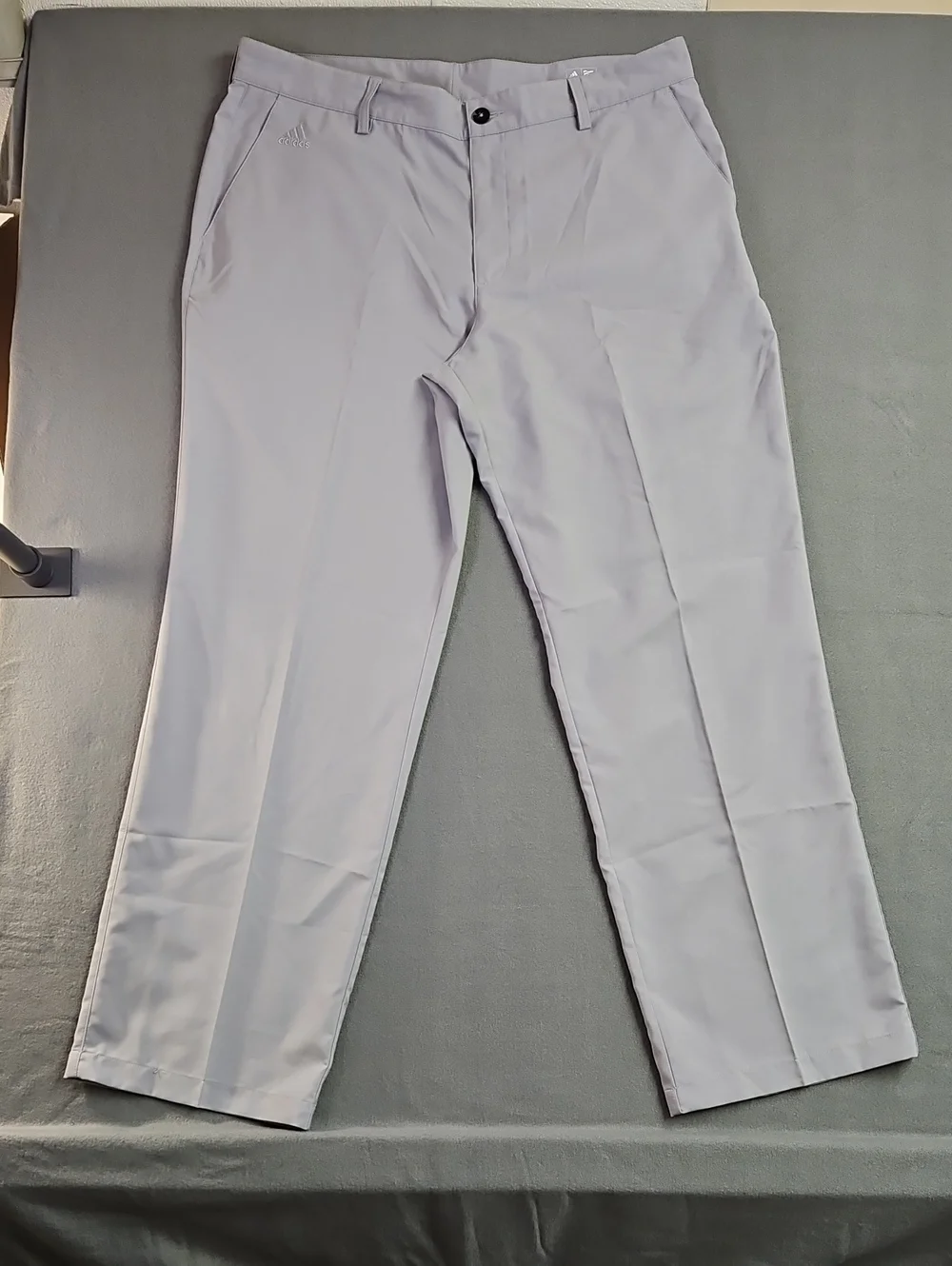 adidas Men’s Light Gray Straight Golf Pants